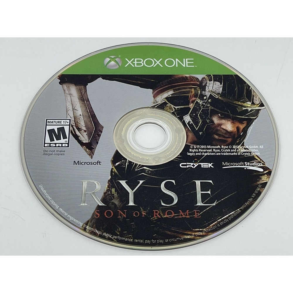 Ryse: Son of Rome (Xbox One)‎ - DISC ONLY - TESTED